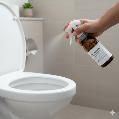 PraanaPoorna Disinfectant Spray for Toilet and Bathroom 100ml