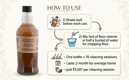 PraanaPoorna Floor Cleaner 5L