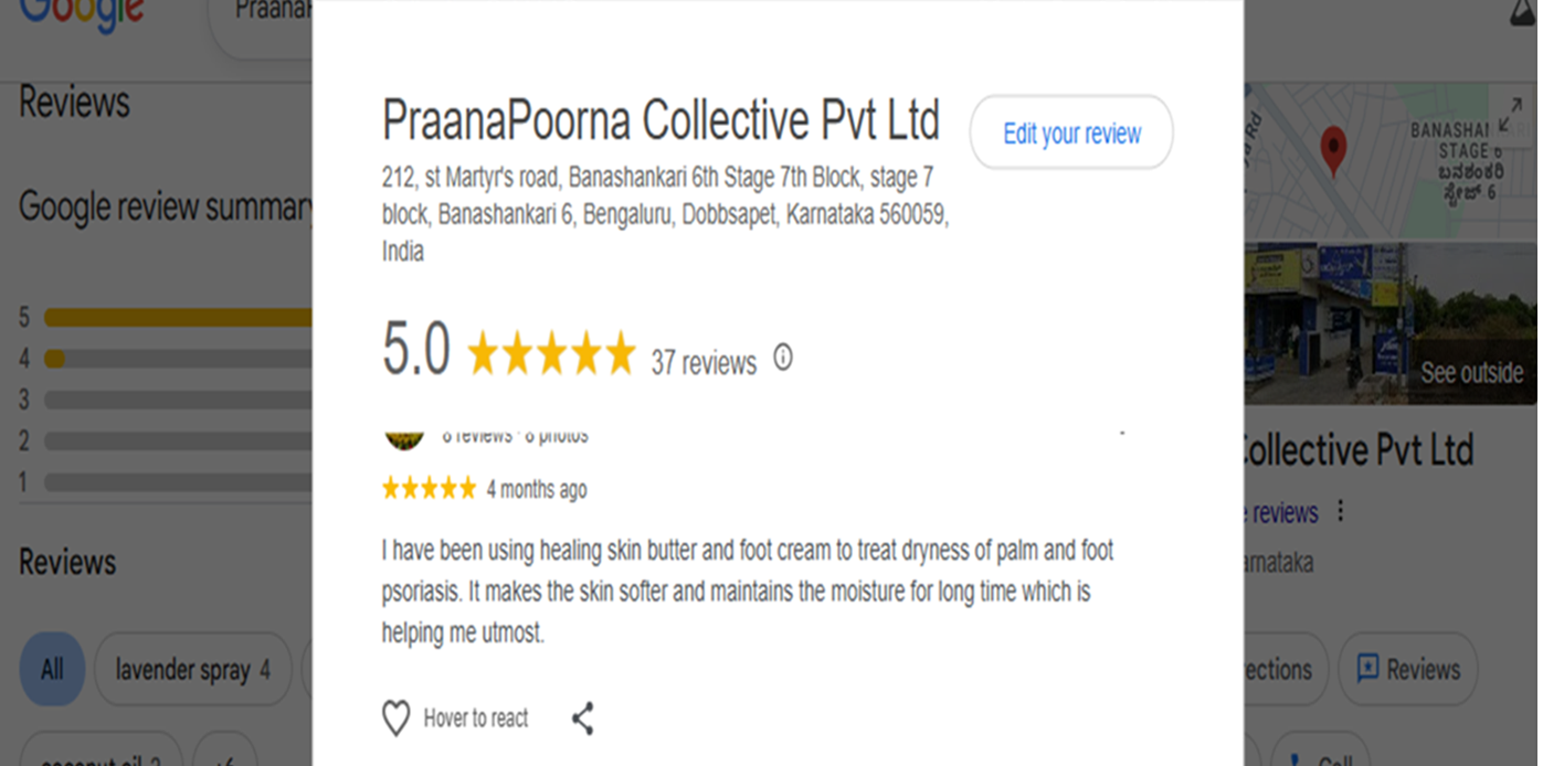 PraanaPoorna Foot Balm 25g