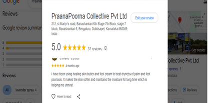 PraanaPoorna Foot Balm 25g