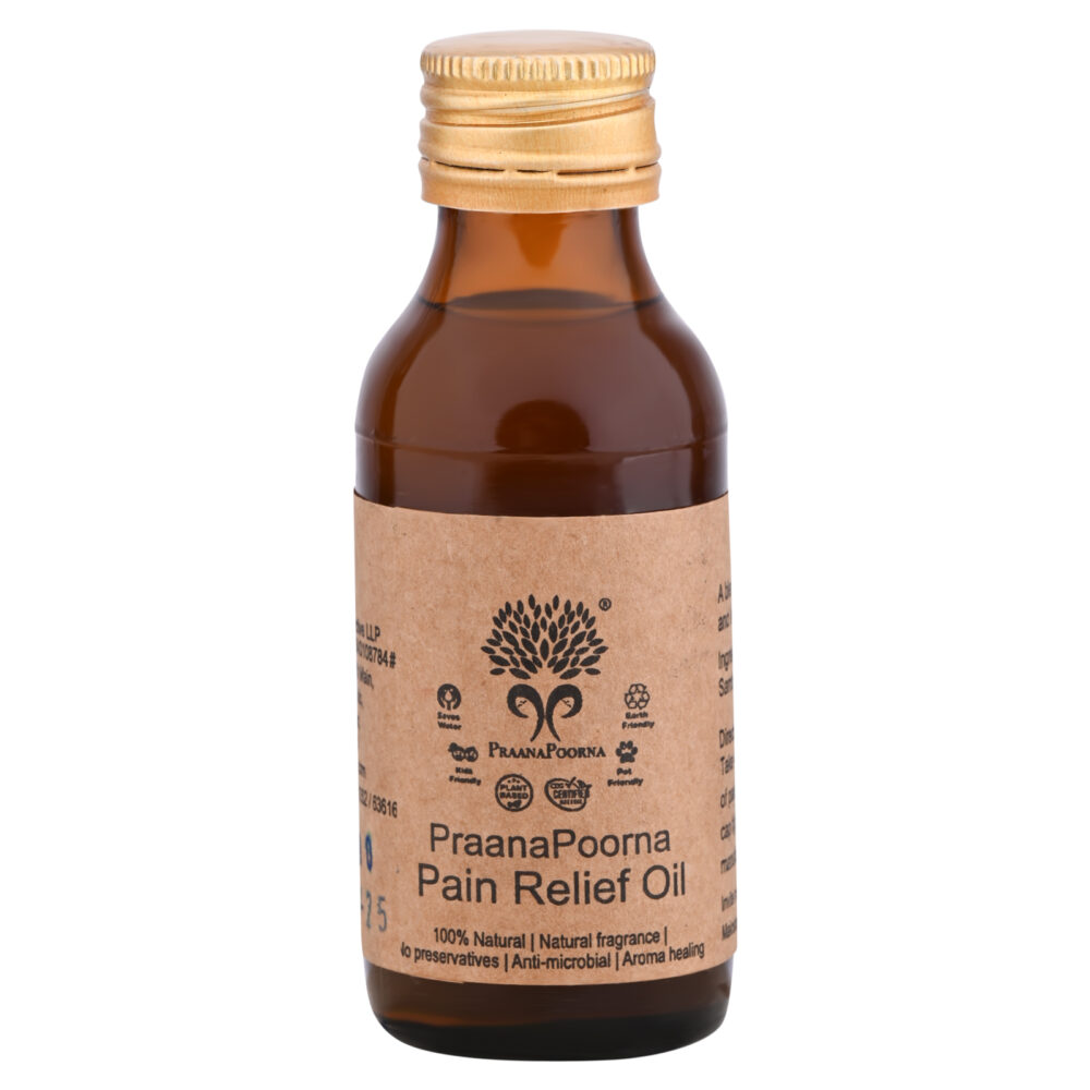 natural pain relief oil application