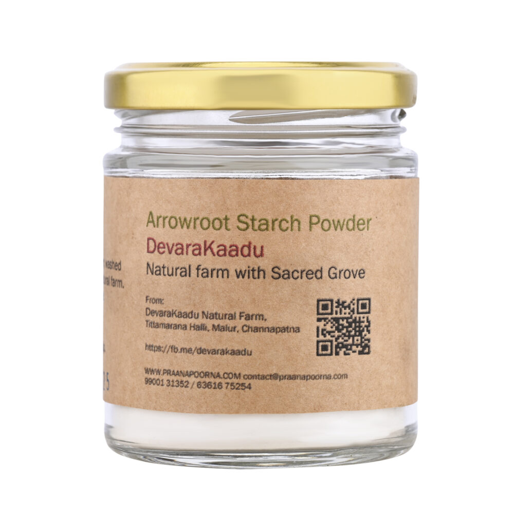 Arrowroot starch powder